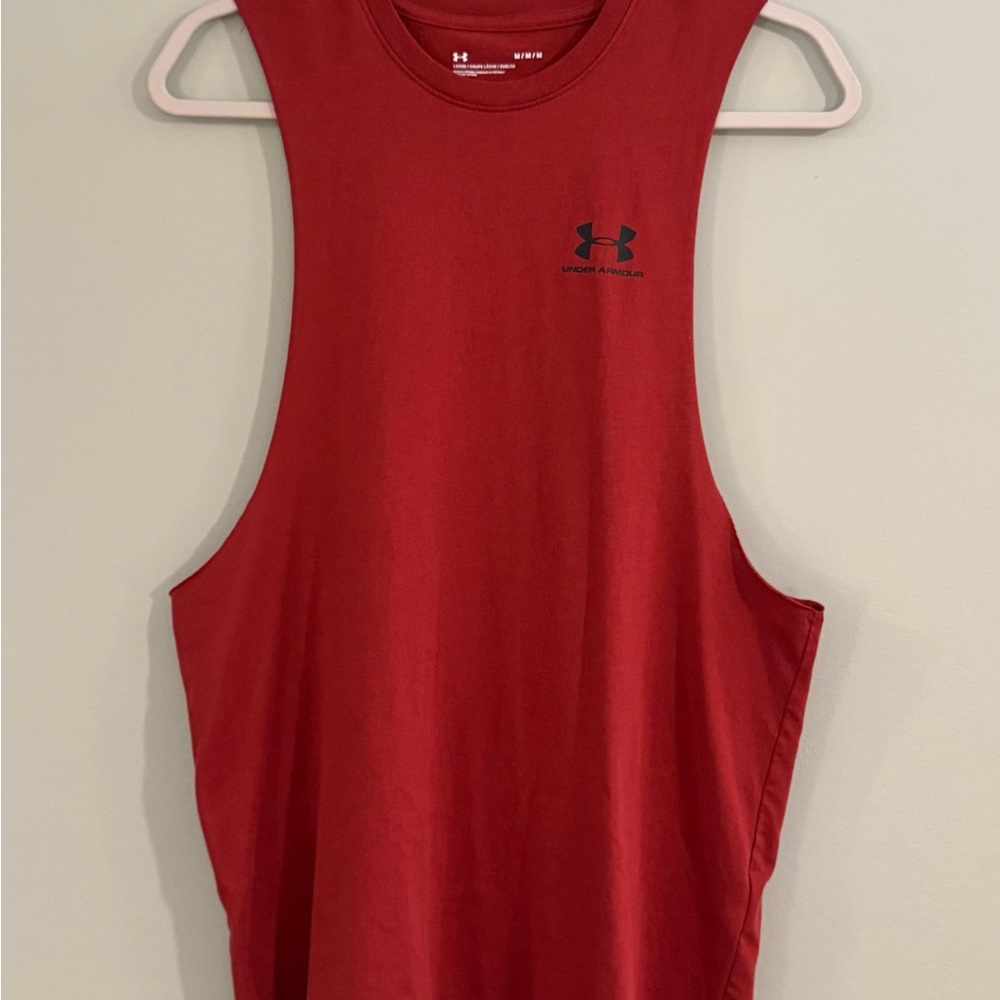 Under Armour Men's Red Tank Top